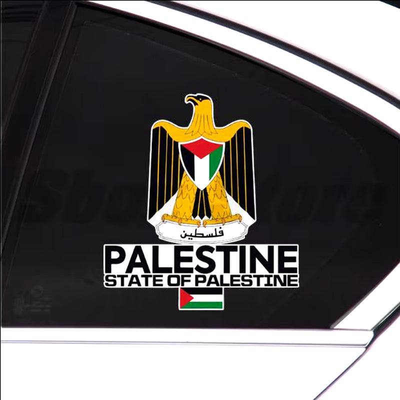 Palestine Flag Bumper Stickers Motorcycle Racing National Flag off Road 4X4 Decal World Peace Stickers