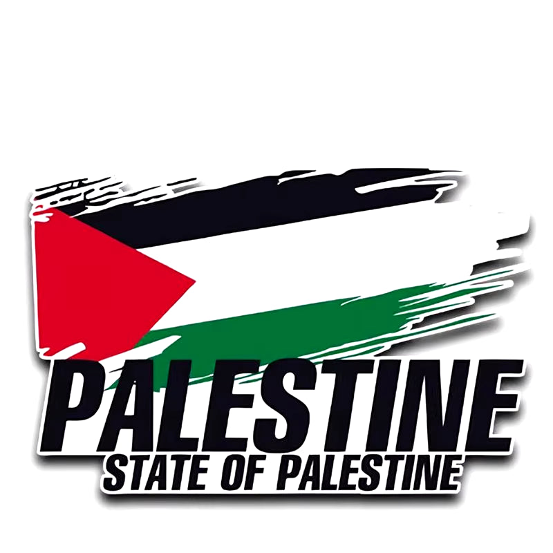 Palestine Flag Bumper Stickers Motorcycle Racing National Flag off Road 4X4 Decal World Peace Stickers